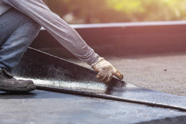 Professional Waterproofing technician working in Lancaster, NY
